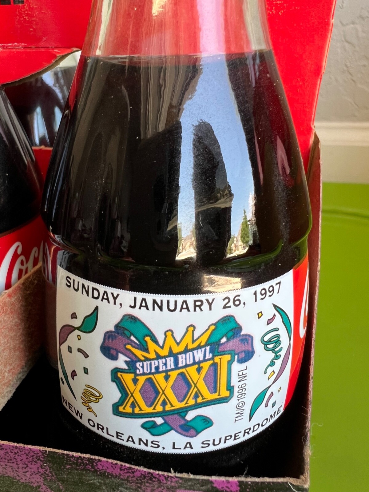 Super Bowl XXXI - January 26, 1997 New Orleans - Full Coke