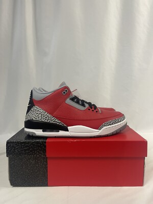 Air Jordan 3 Retro SE Unite Fire Red ASG Chicago Exclusive CU2277-600 Mens Sz 11