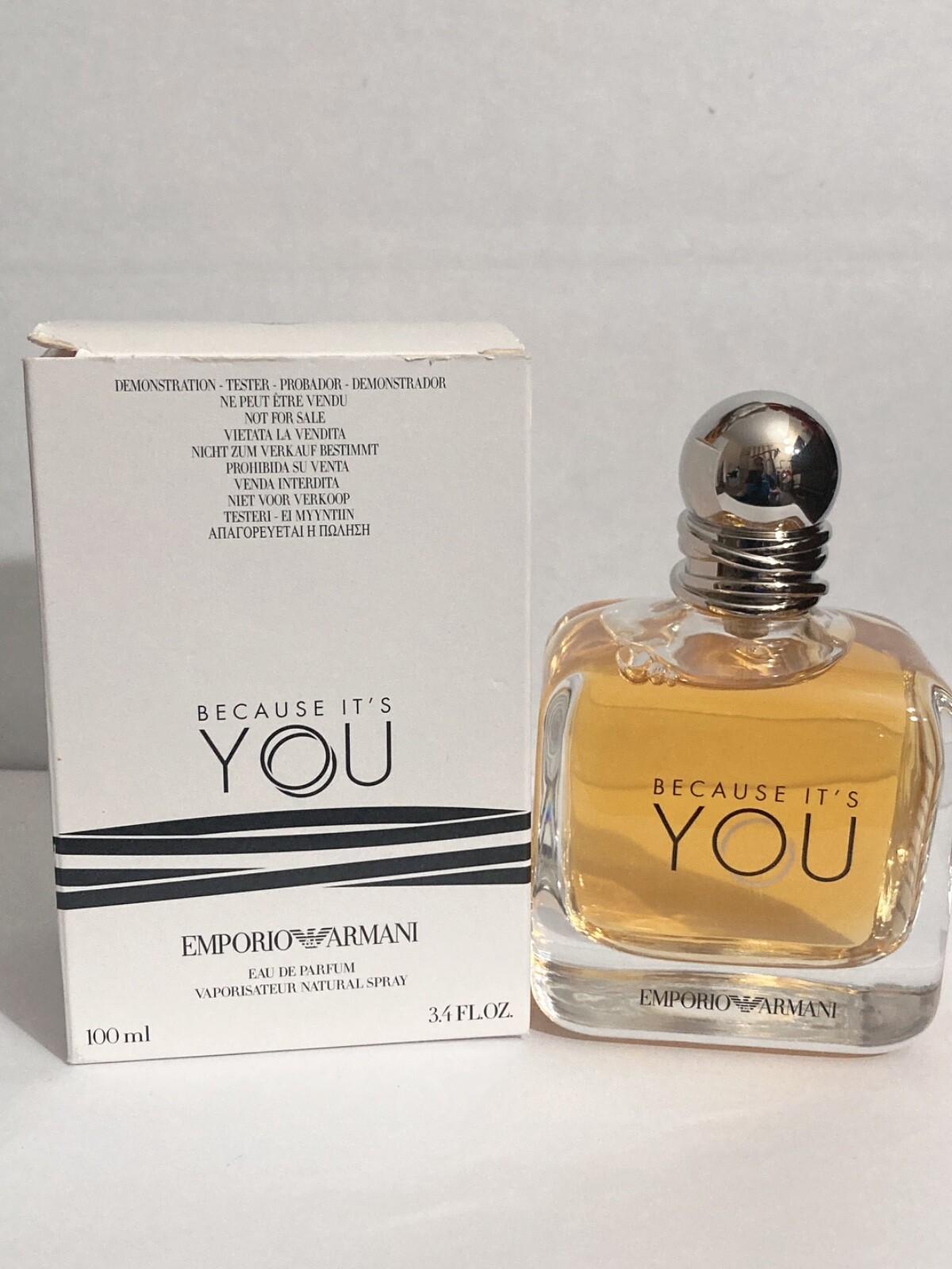 Because It's You Eau De Parfum Spray By Giorgio Armani - 3.4 oz Because It's You Eau De Parfum Spray By Giorgio Armani - 3.4 oz