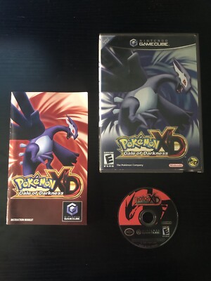 Pokemon XD: Gale Of Darkness(Nintendo Gamecube, 2005) CIB W/ Manual Tested Works