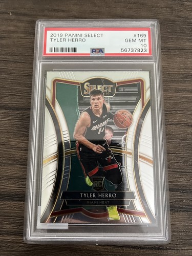 2019-20 Panini Select Tyler Herro #169 PSA 10 gem mt rc | eBay