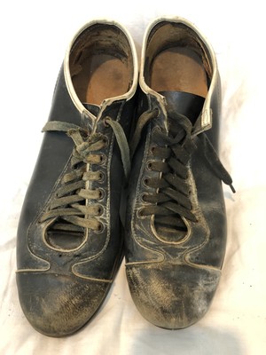 old baseball shoes