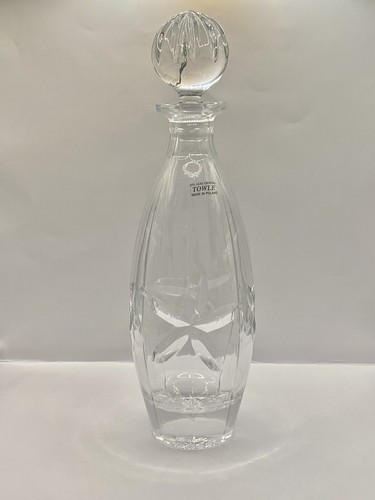 Towle Polish 25% Lead Crystal Decanter