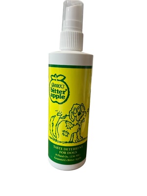 Grannicks Bitter Apple Taste Deterrent for Dogs 8 oz Spray Bottle NEW