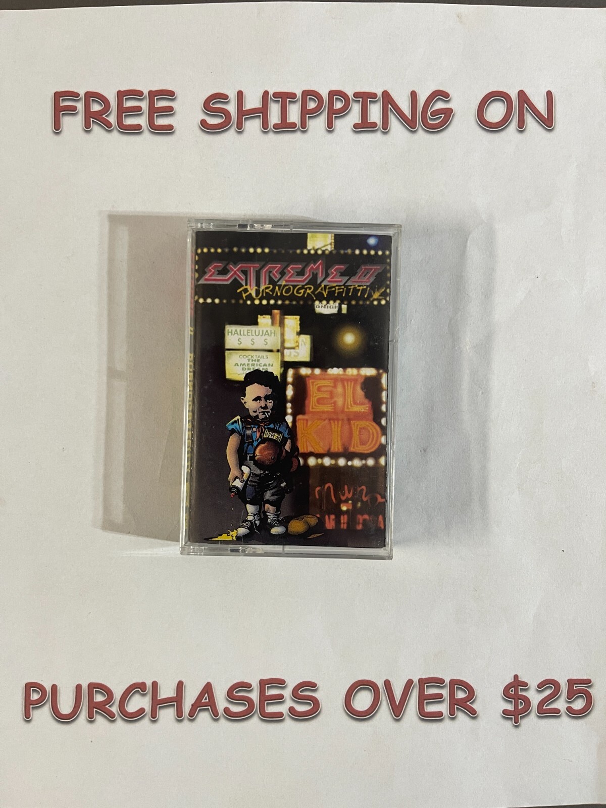 Language:EXTREME II PORNOGRAFFITTI "MORE THAN WORDS":$1 and UP 80s 90s METAL Buy $25 get free shipping CASSETTE TAPES BUILD YOUR LOT