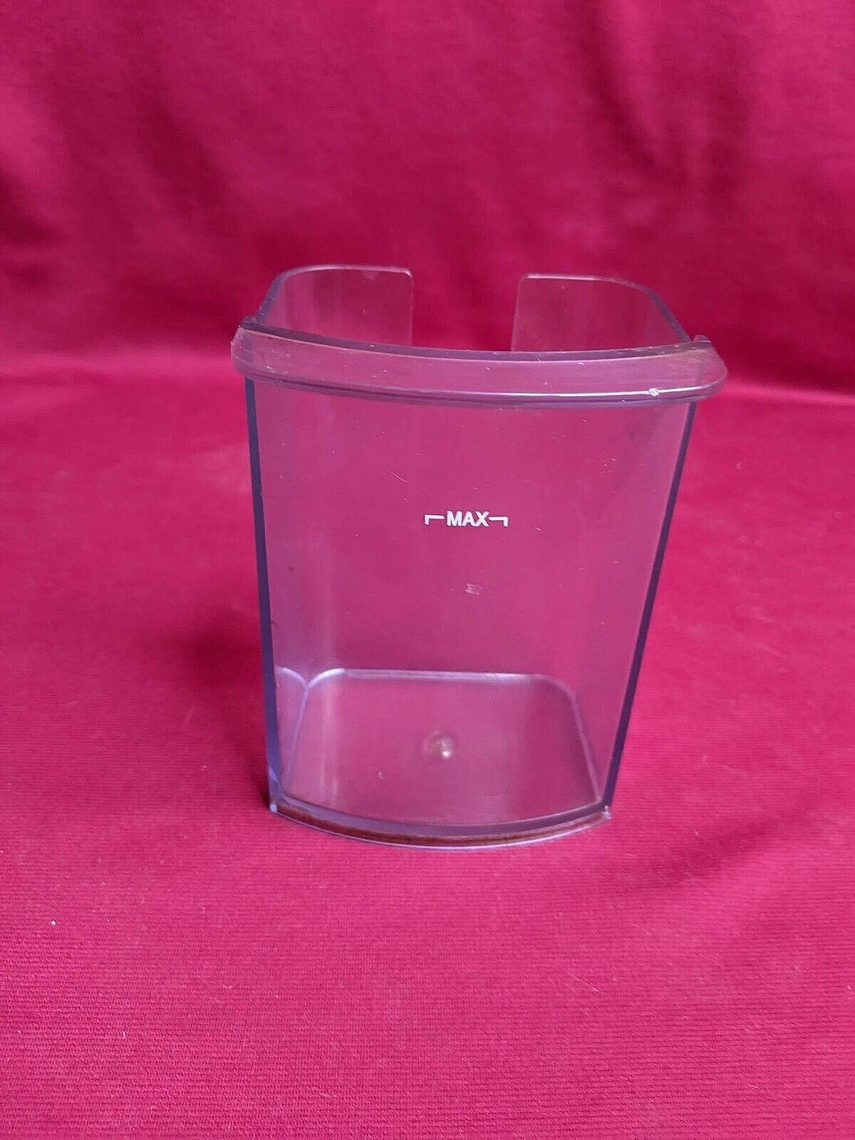 Krups GVX1 Coffee Mill Grinder Clear Plastic Used Bean Grinds Catcher Container