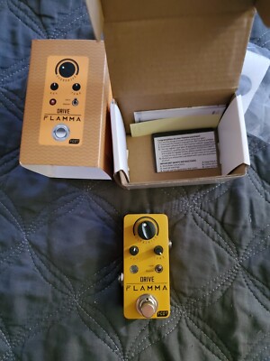 FLAMMA FC07 Drive Overdrive Guitar Effects Pedal True Bypass