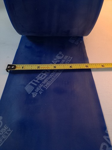 BLUE Theraband by the FOOT Physical Therapy Exercise Band Resistive Resistance