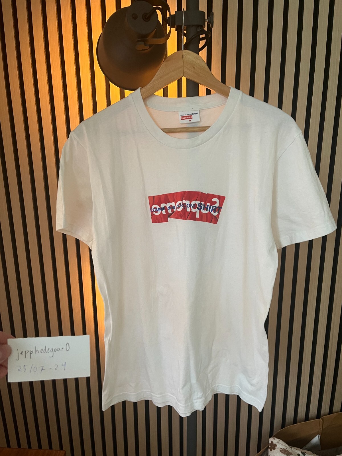 ネット販売 Supreme Comme Des Garcons SHIRT Box Logo