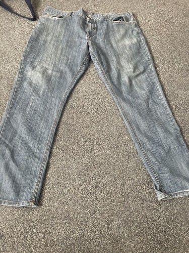 's Original Penguin Blue Denim Jeans Size 44" Waist, 33" Ins