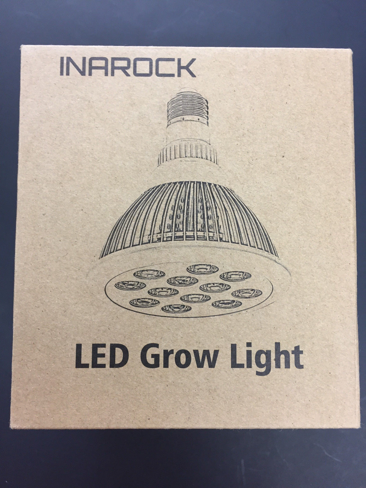 [Lifetime Warranty] Plant Light, InaRock Newest 12W Plant LED Grow Light E27 for