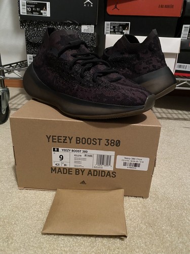 ADIDAS ART H02536 Yeezy Boost 380 Onyx Reflective Men’s Sneakers Size 6 US Adidas Yeezy Boost 380  main image 2