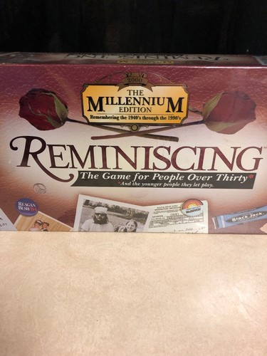 Reminiscing - The Game for People Over Thirty - board game