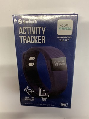 GEMS Bluetooth Activity Tracker New 