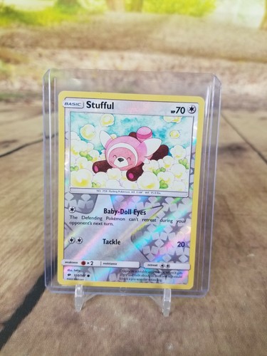 Stufful  basic HP 70 Silver Holo #110/147 Pokemon 2017 Card