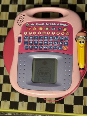 Leap Frog Mr Pencil's Scribble & Write Writing Drawing Spelling Learning Toy