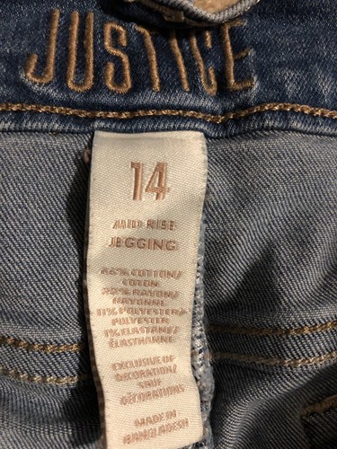 Justice Jeggings Size 14