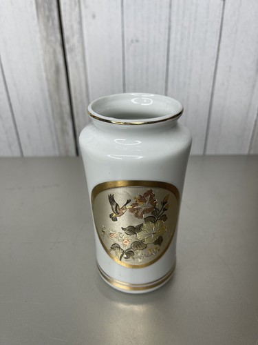 Japanese Chokin Vase - The Art of Chokin 24K Gold Rim
