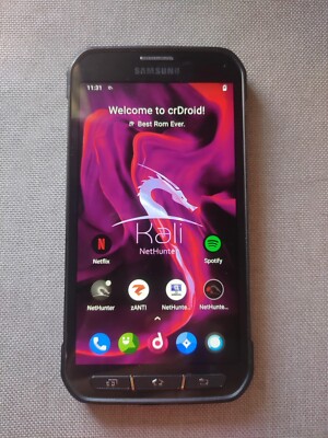 Rooted Degoogled Samsung Galaxy S5 Active Kali Linux Netunter Pentest Device