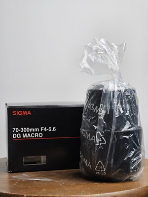 Sigma DG 70-300mm F/4-5.6 Macro AF Lens For Canon EF Mount Camera