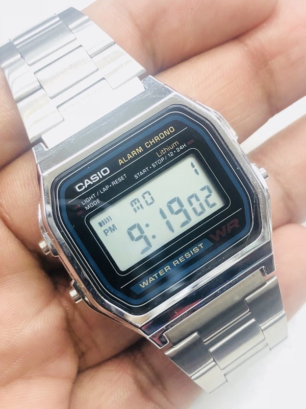 Casio A158w 1 Unisex Classic Silver Digital A158 Sport Watch Wr 30m New Us Polybull Com