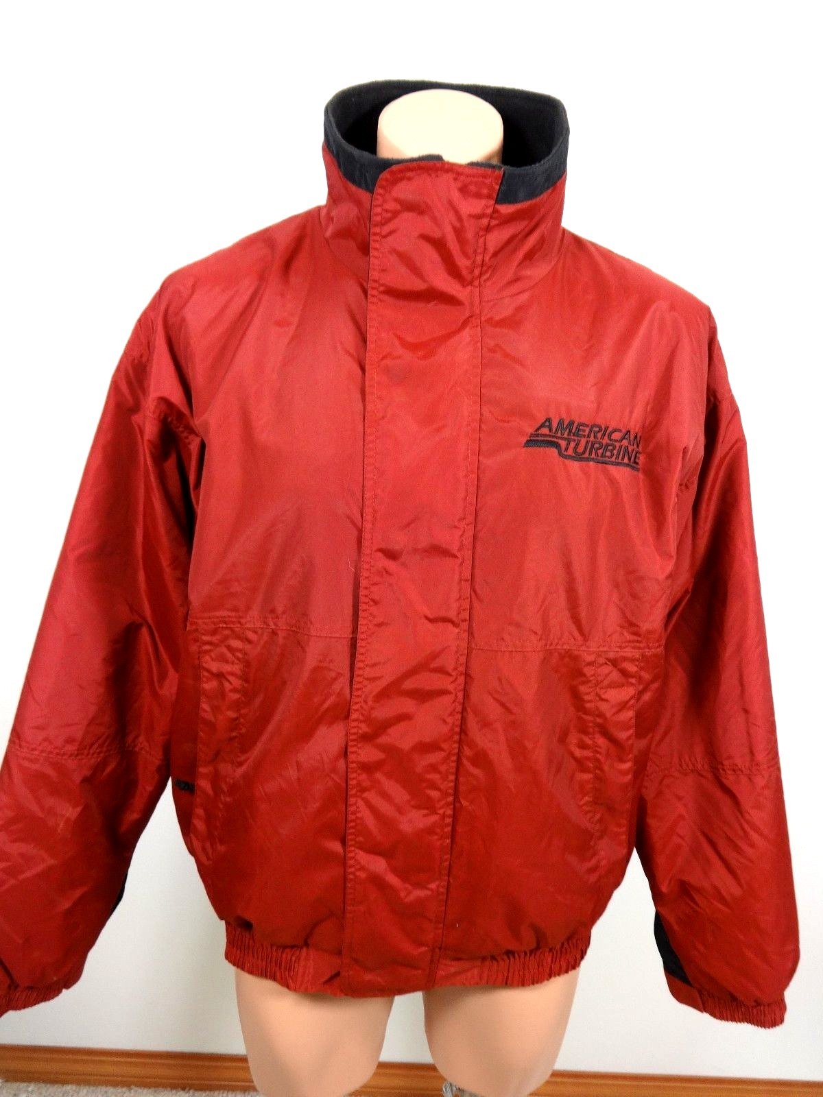REDHEAD MENS RED BLACK NYLON POLYESTER AMERICAN TURBINE WARM BASIC