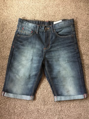 Mens denim hotsell shorts uk