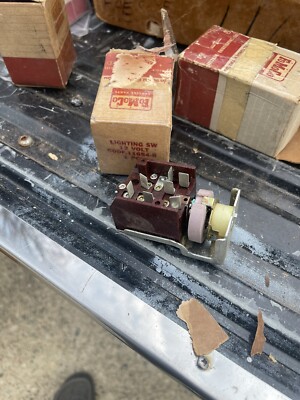 NOS 1960 1961 MERCURY COMET FORD FALCON RANCHERO HEADLIGHT HEADLAMP SWITCH