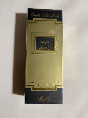 Rasasi Oudh Al Misk EDP- 100 mL 3.4 oz Unisex Fragrance NIB Sealed