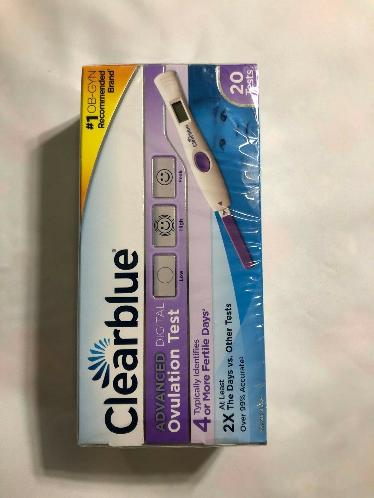 Clearblue Fertility 20 Advanced Digital Ovulation Test EXPIRES 04/2020