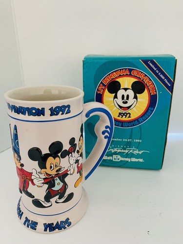1992 Disneyana Convention マグカップ 1992 1st Disneyana Convention Vintage Mug Disney LE 3000