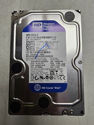 Western Digital WD Caviar Blue 1000GB 1.0TB Internal Desktop Hard Drive WD10EALX