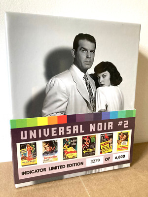 UNIVERSAL NOIR #2 w/120-Page Book (Non-USA Region B Blu-Ray) Indicator PLS READ