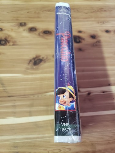 Walt Disney's Pinocchio (VHS, 1999, Clam Shell Gold Collection) Sealed copy