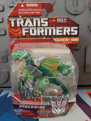 Transformers Generations 2010 Undermine with Cyber Key Scout Class Figure  NIP