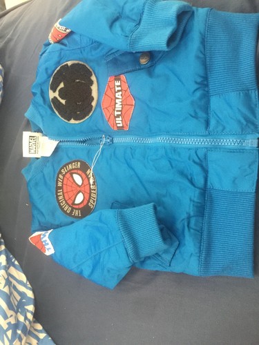 Baby Boy Spiderman Jacket Size 12 Months