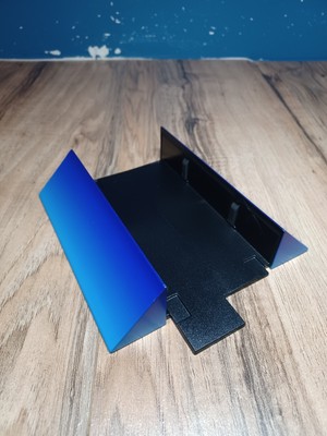 Aqua Blue Sony Vertical Stand OEM for Playstation 2 PS2 Fat Model SCPH-10040