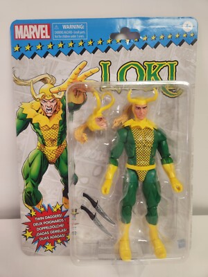 Marvel Legends Retro Collection Loki 6 inch Action Figure