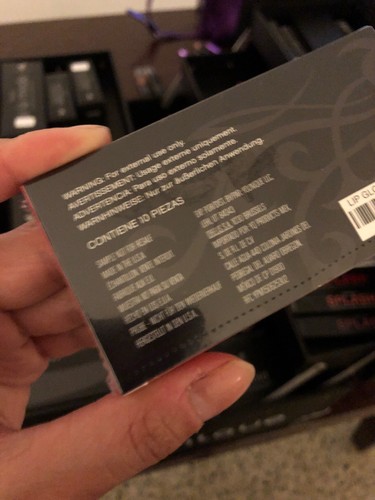 Younique Authentic Lucrative Lip Gloss Samples Set Lot NEW Sealed Pkg 10 Pieces