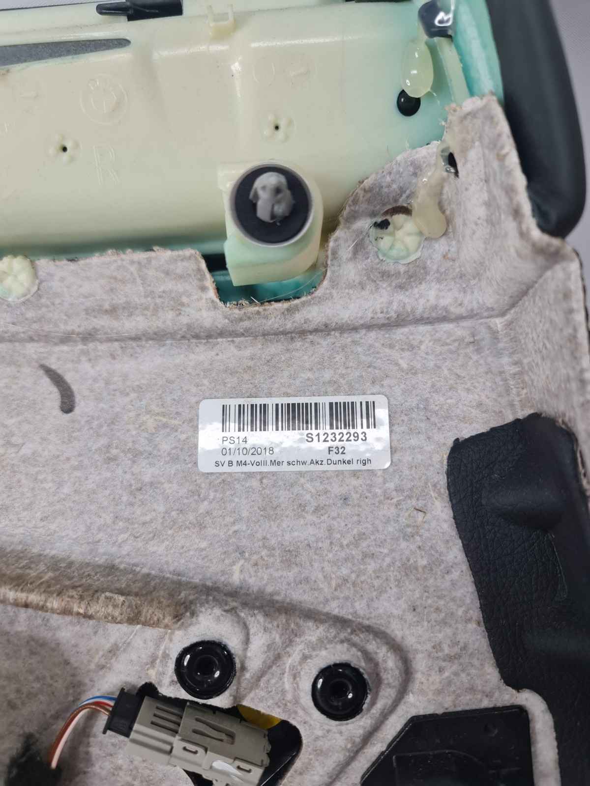 0 Unknown F82 M4 Rear Drivers Door Card - 97758301 image 6