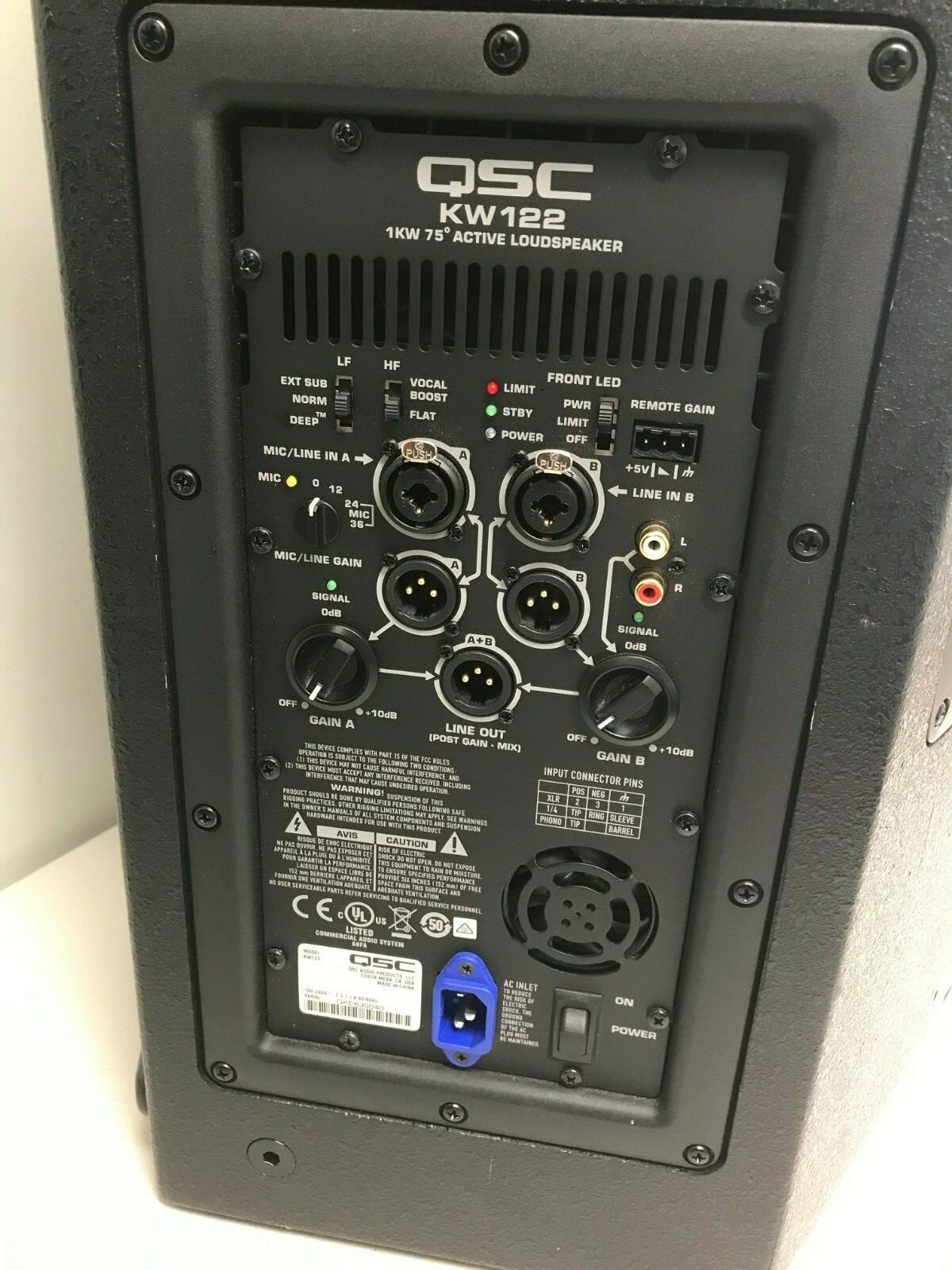 QSC KW122 12