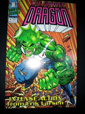 The Savage Dragon #1 (Image Comics Malibu Comics July 1992) 