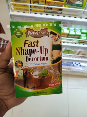 Pranajeewa Fast shape-up decoction the way to a dream figure 20 tea bags