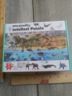 Wild Animals Intellect Puzzle | 285 Large Pieces | 19.5 x 14 inches