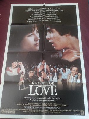  ( La Boum ) Ready For Love Original One Sheet 1980  Sophie Marceau