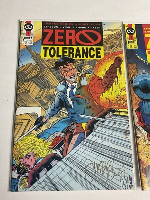 Zero Tolerance #1 First | SIGNED BY TIM VIGIL - VF/NM Unread Rare Low Print Run