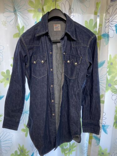 LVC Levi's Vintage Clothing 1950s Western Denim Shirt Snap LVC Levi's Vintage Clothing 1950s Western Denim Shirt Snap