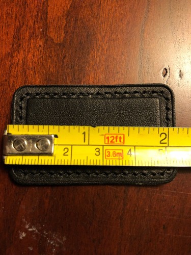 NEW Tumi Monogram LARGE BLACK Initial Patch Luggage Adhesive Removable