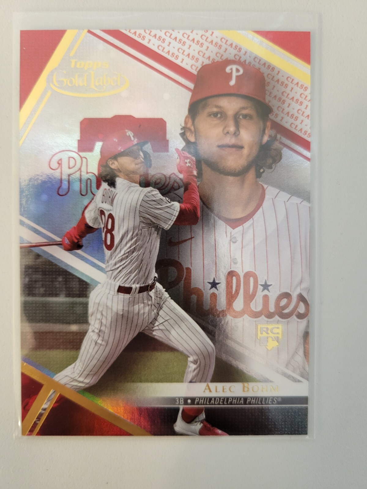 ALEC BOHM　TOPPS FIVE STAR ＆  GOLD LABEL 2021 TOPPS GOLD LABEL CLASS 1 - ROOKIE ALEC BOHM