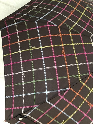 NWT COACH UMBRELLA TATTERSALL PEYTON FULL SIZE COMPACT BAG F65677 MFSRP RARE $88